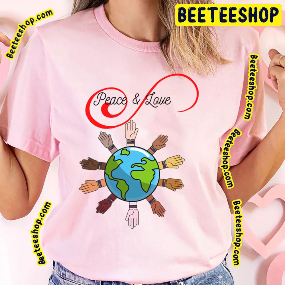 Love Hand Peace Maker Trending Unisex T-Shirt Love Hand Peace Maker Trending Unisex T-Shirt