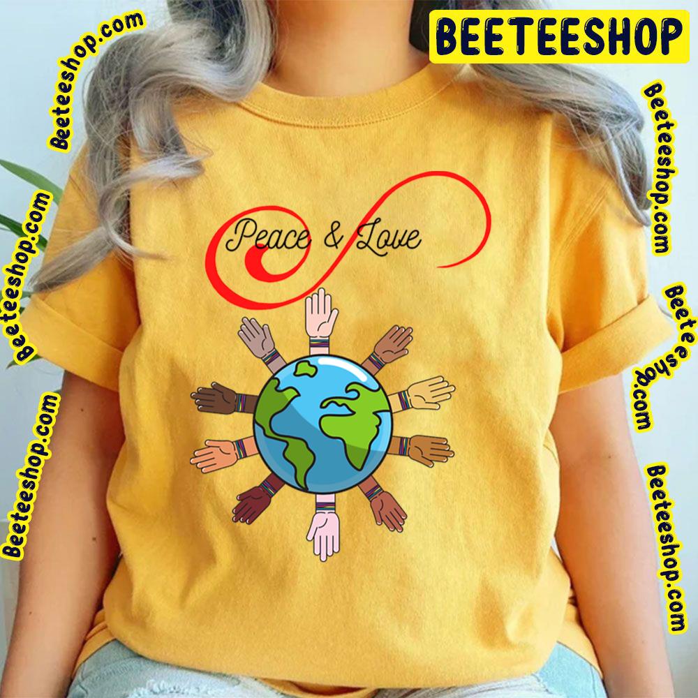 Love Hand Peace Maker Trending Unisex T-Shirt Love Hand Peace Maker Trending Unisex T-Shirt