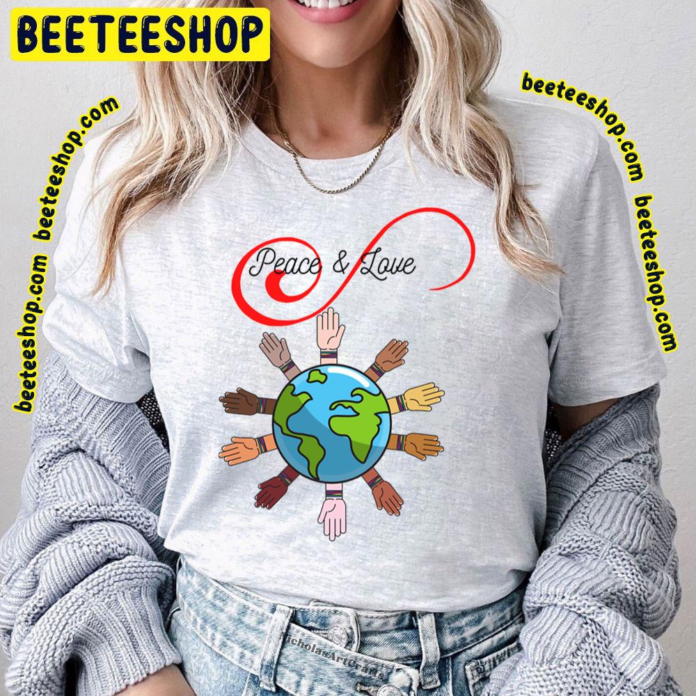 Love Hand Peace Maker Trending Unisex T-Shirt Love Hand Peace Maker Trending Unisex T-Shirt