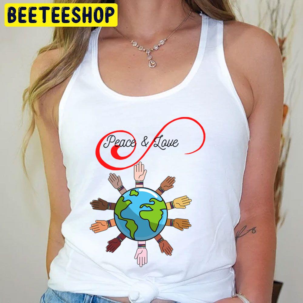 Love Hand Peace Maker Trending Unisex T-Shirt Love Hand Peace Maker Trending Unisex T-Shirt