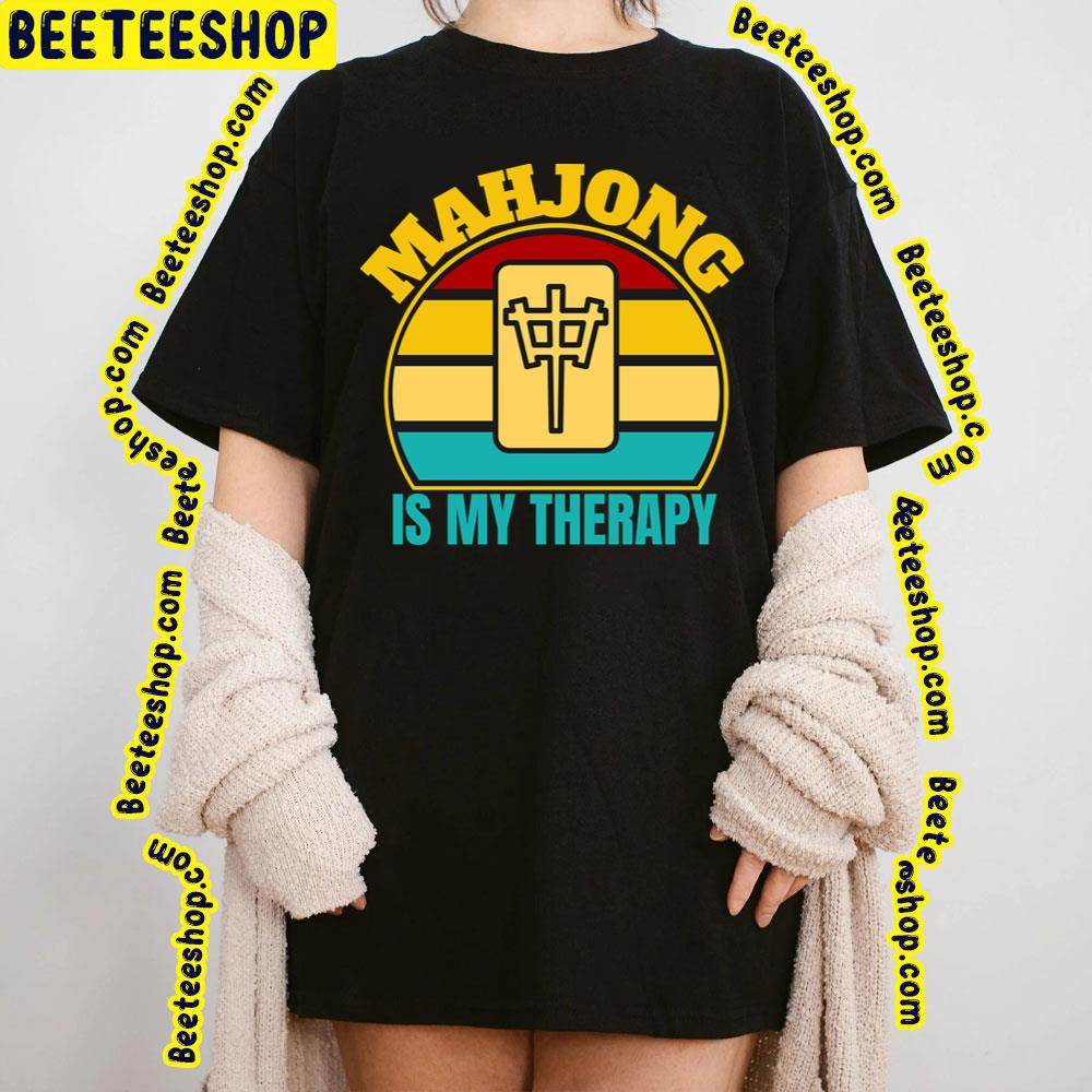 Mahjong Therapy Game Trending Unisex T-Shirt Mahjong Therapy Game Trending Unisex T-Shirt
