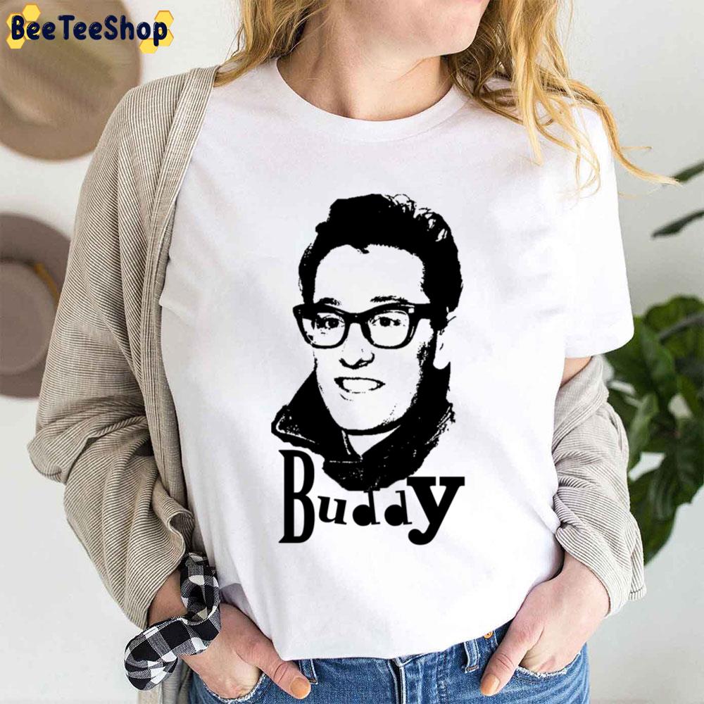 Maybe Baby Black Buddy Holly Trending Unisex T-Shirt Maybe Baby Black Buddy Holly Trending Unisex T-Shirt