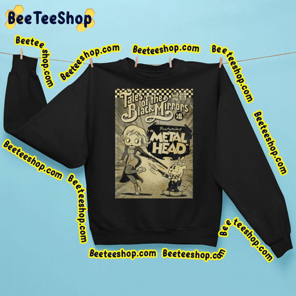 Metal Head Black Mirror Trending Unisex Sweatshirt Metal Head Black Mirror Trending Unisex Sweatshirt
