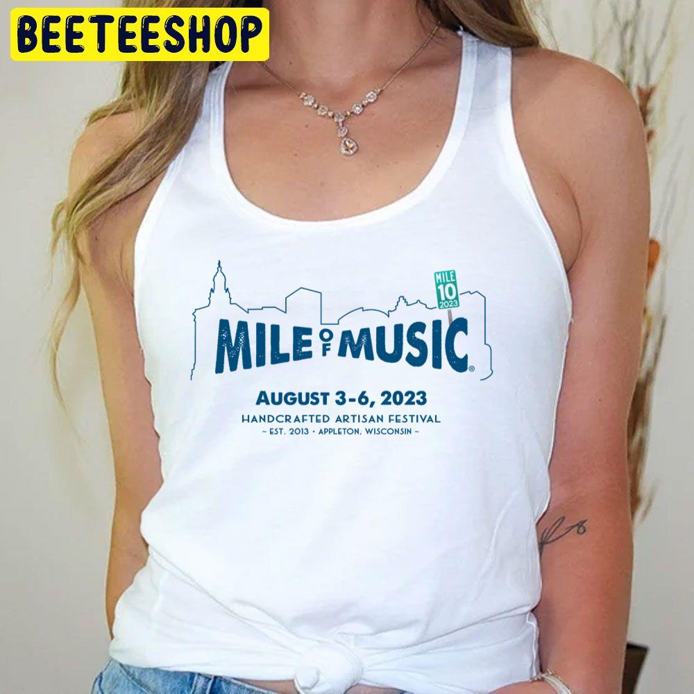 Mile Of Music August 2023 Trending Unisex T-Shirt Mile Of Music August 2023 Trending Unisex T-Shirt