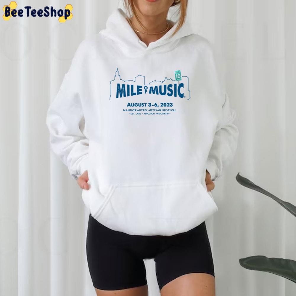Mile Of Music August 2023 Trending Unisex T-Shirt Mile Of Music August 2023 Trending Unisex T-Shirt