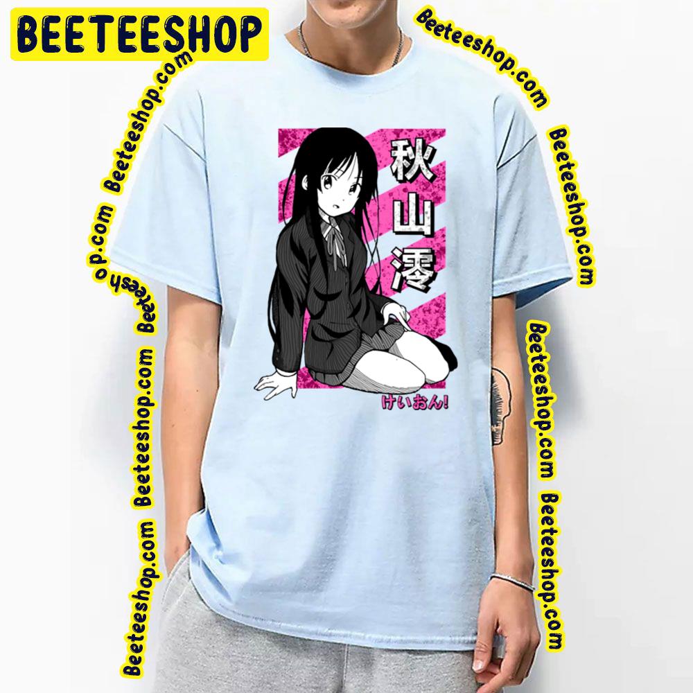 Mio Akiyama Sitting K-On! Trending Unisex T-Shirt Mio Akiyama Sitting K-On! Trending Unisex T-Shirt