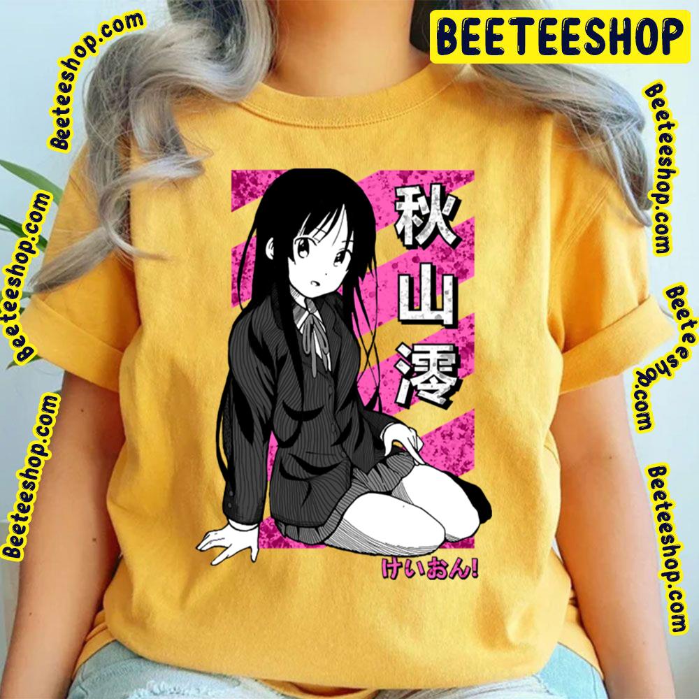 Mio Akiyama Sitting K-On! Trending Unisex T-Shirt Mio Akiyama Sitting K-On! Trending Unisex T-Shirt