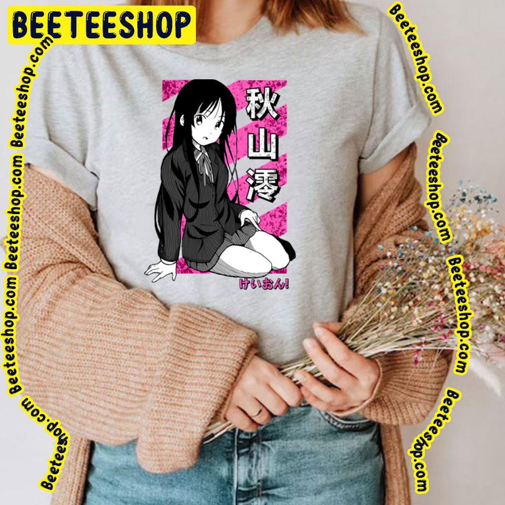 Mio Akiyama Sitting K-On! Trending Unisex T-Shirt Mio Akiyama Sitting K-On! Trending Unisex T-Shirt
