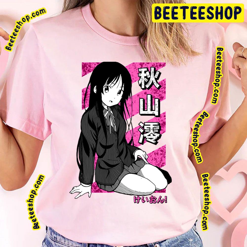Mio Akiyama Sitting K-On! Trending Unisex T-Shirt Mio Akiyama Sitting K-On! Trending Unisex T-Shirt