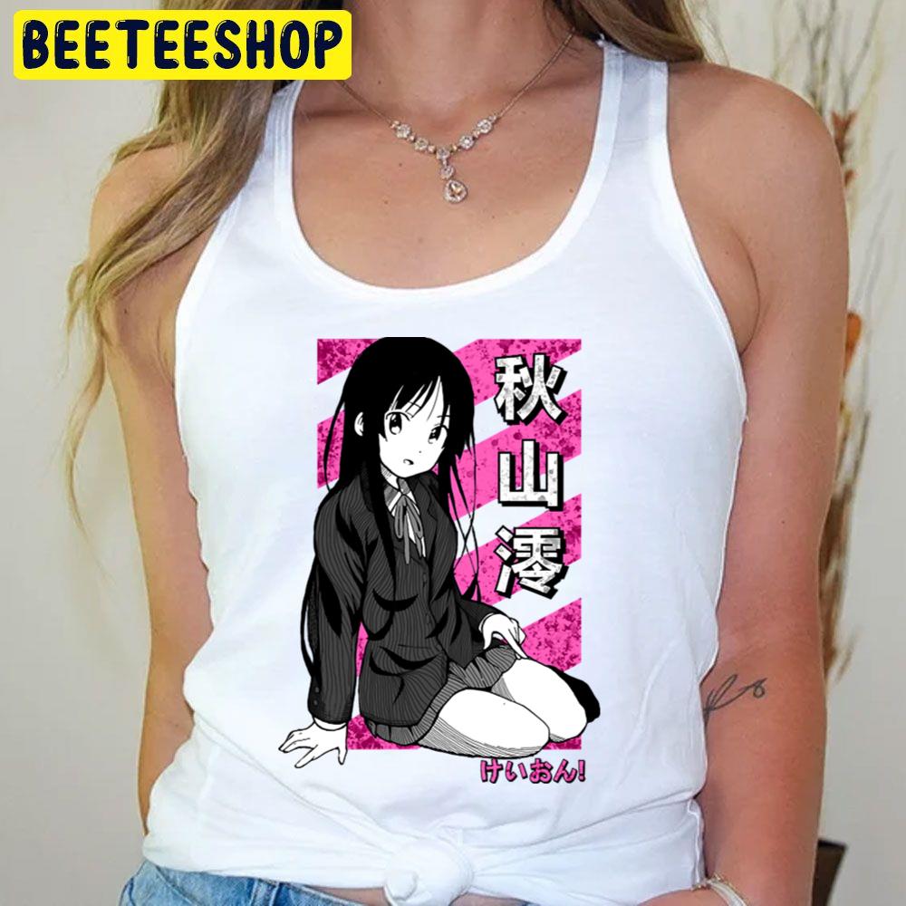Mio Akiyama Sitting K-On! Trending Unisex T-Shirt Mio Akiyama Sitting K-On! Trending Unisex T-Shirt