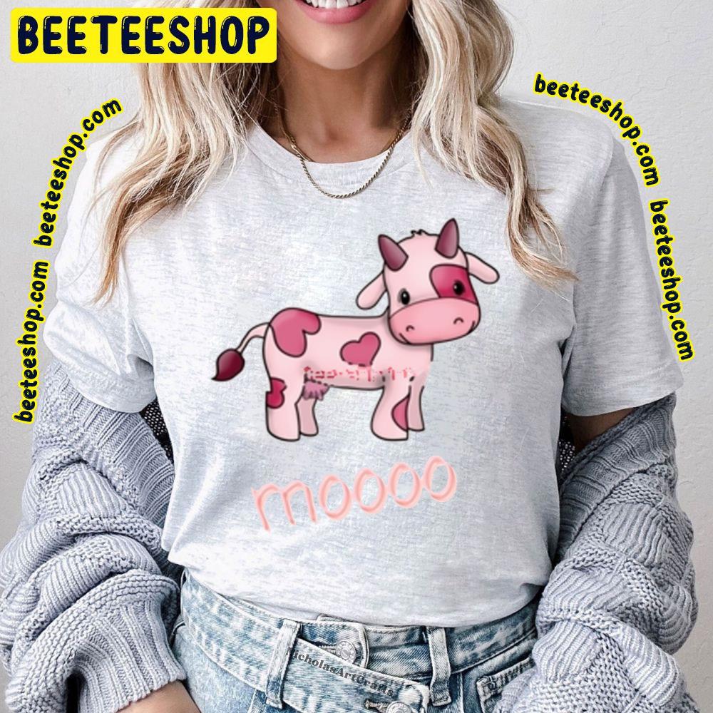 Moooo Strawberry Cow Trending Unisex T-Shirt Moooo Strawberry Cow Trending Unisex T-Shirt