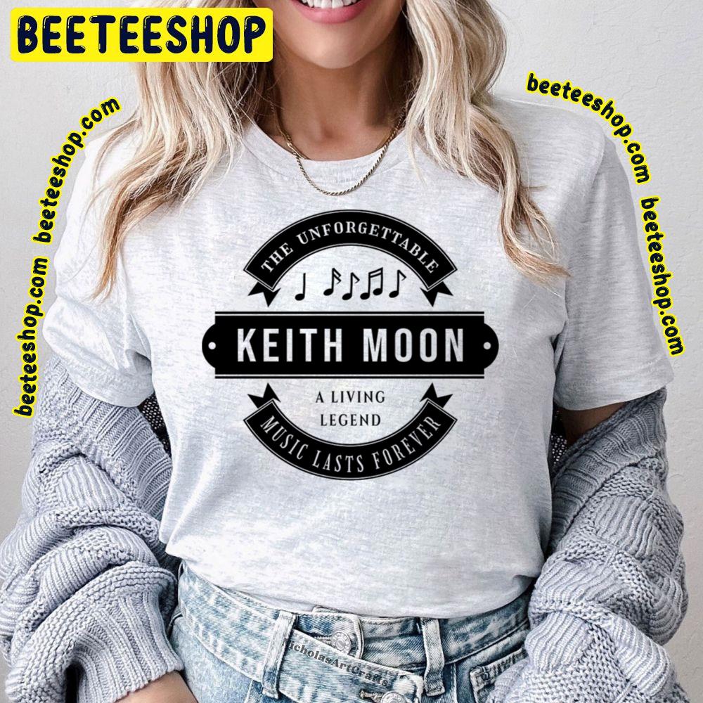 Music Last Forever Keith Moon Trending Unisex T-Shirt Music Last Forever Keith Moon Trending Unisex T-Shirt
