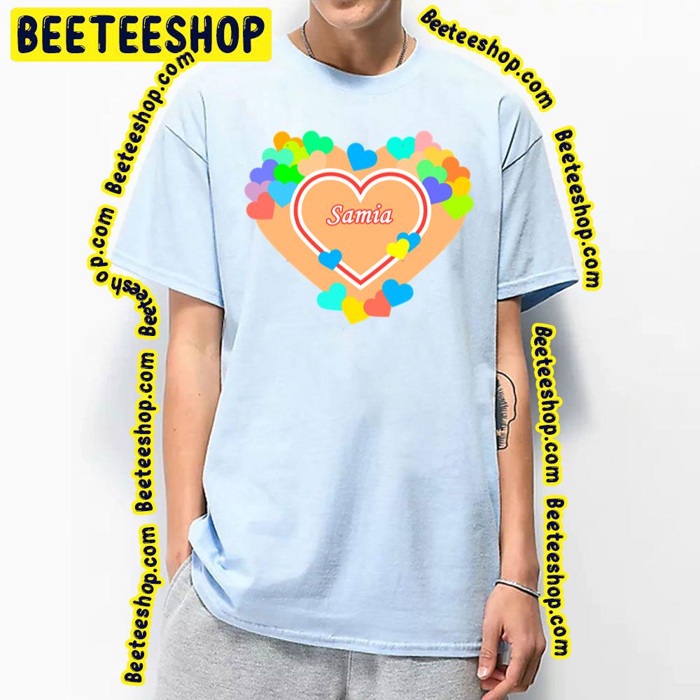 My Heart Samia Trending Unisex T-Shirt My Heart Samia Trending Unisex T-Shirt