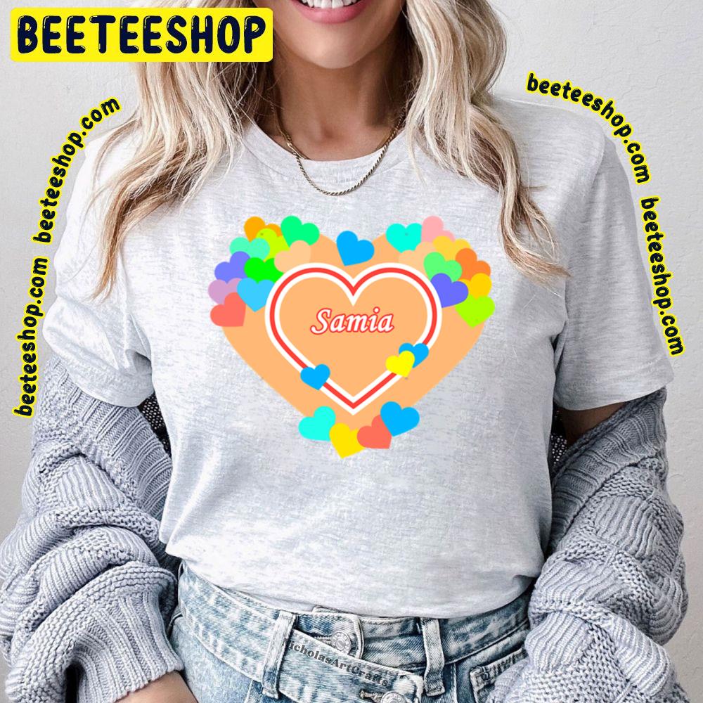 My Heart Samia Trending Unisex T-Shirt My Heart Samia Trending Unisex T-Shirt