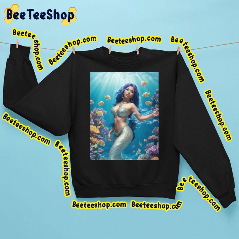 Nicki Minaj Mermaid Trending Unisex Sweatshirt Nicki Minaj Mermaid Trending Unisex Sweatshirt