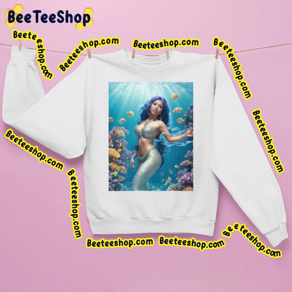 Nicki Minaj Mermaid Trending Unisex Sweatshirt Nicki Minaj Mermaid Trending Unisex Sweatshirt