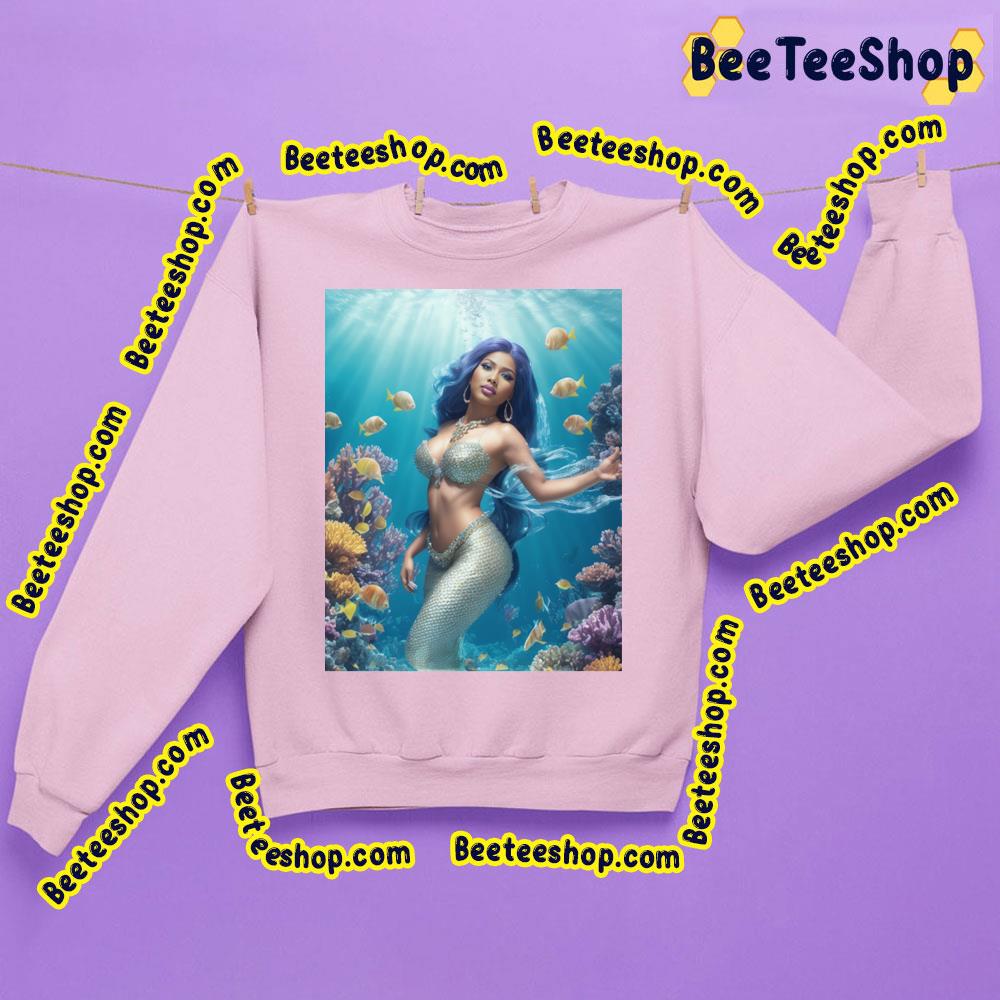 Nicki Minaj Mermaid Trending Unisex Sweatshirt Nicki Minaj Mermaid Trending Unisex Sweatshirt