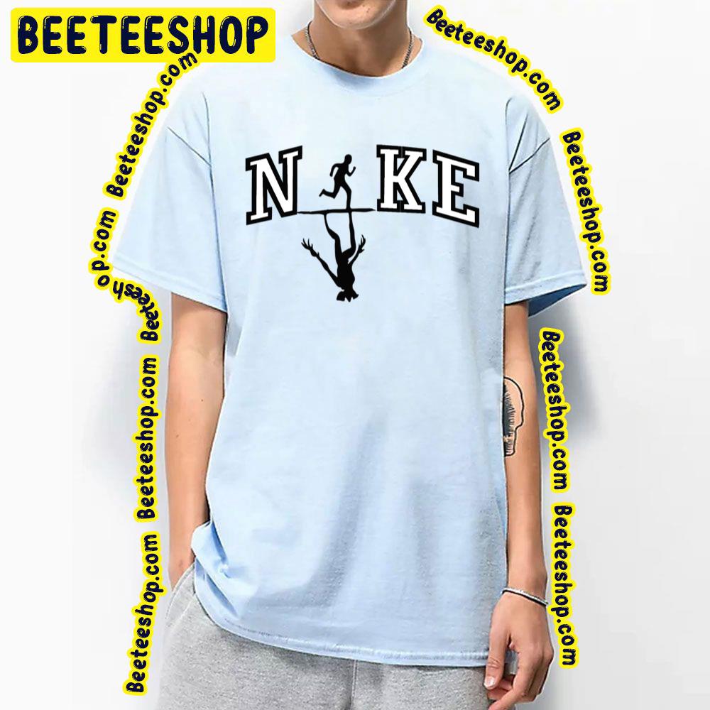 Nike Logo With Black Stranger Things Trending Unisex T-Shirt Nike Logo With Black Stranger Things Trending Unisex T-Shirt