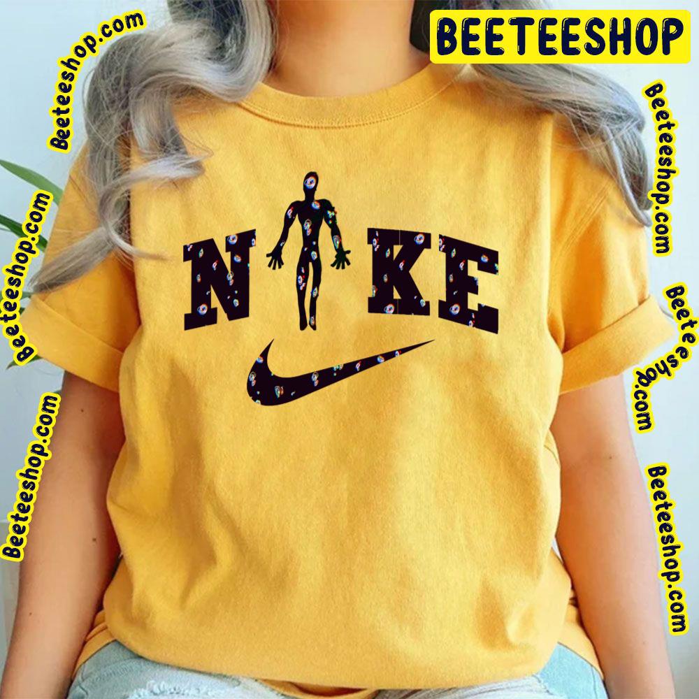 Nike Logo With Spot Spider-Man Across The Spider-Verse Trending Unisex T-Shirt Nike Logo With Spot Spider-Man Across The Spider-Verse Trending Unisex T-Shirt