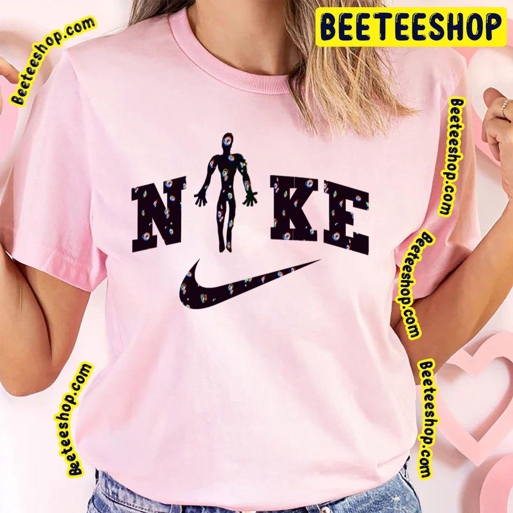 Nike Logo With Spot Spider-Man Across The Spider-Verse Trending Unisex T-Shirt Nike Logo With Spot Spider-Man Across The Spider-Verse Trending Unisex T-Shirt