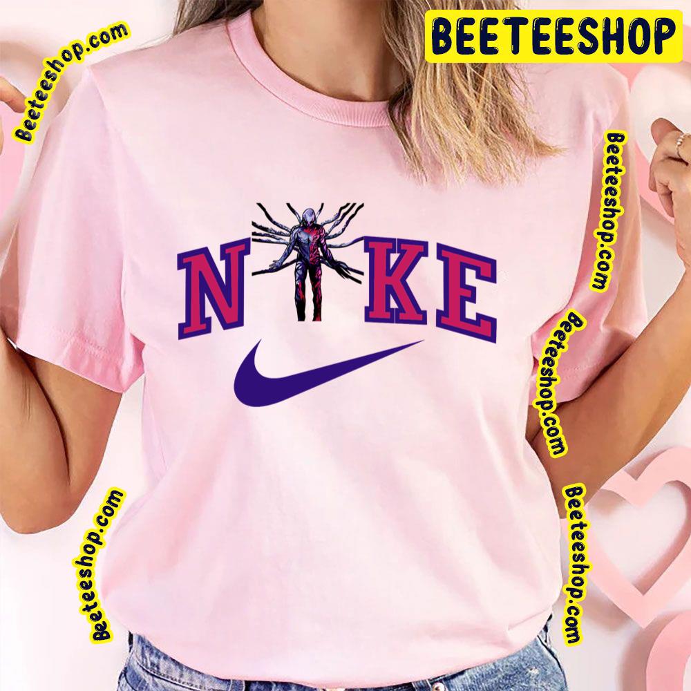 Nike Logo With Vecna Stranger Things Trending Unisex T-Shirt Nike Logo With Vecna Stranger Things Trending Unisex T-Shirt