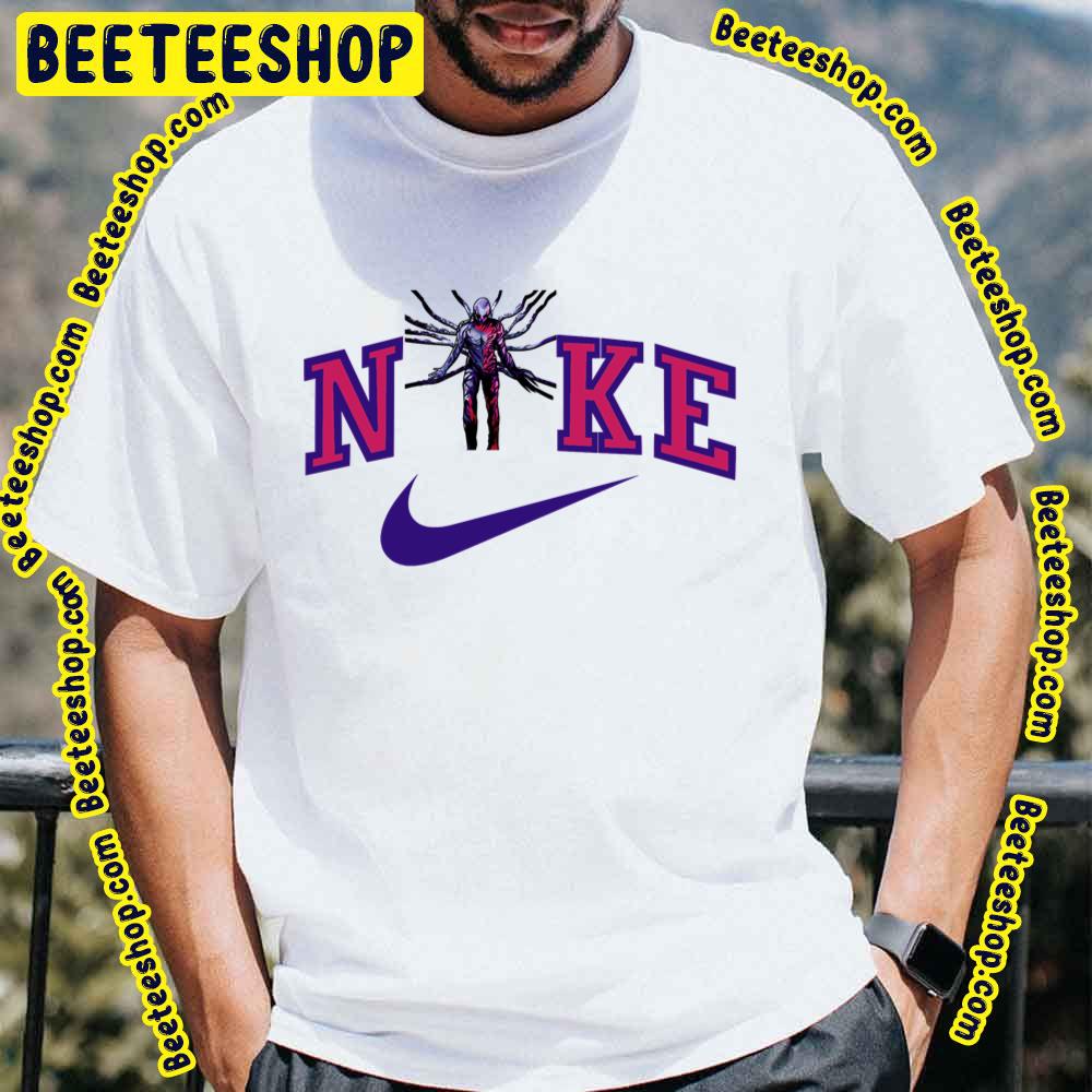 Nike Logo With Vecna Stranger Things Trending Unisex T-Shirt Nike Logo With Vecna Stranger Things Trending Unisex T-Shirt