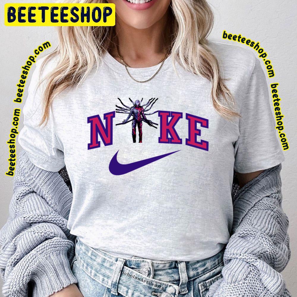 Nike Logo With Vecna Stranger Things Trending Unisex T-Shirt Nike Logo With Vecna Stranger Things Trending Unisex T-Shirt