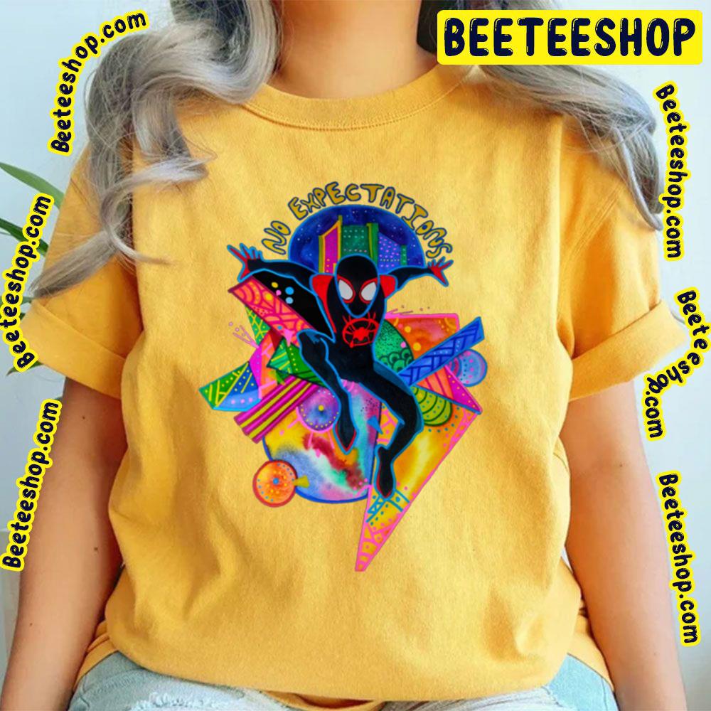 No Expectations Spiderverse Movie Trending Unisex T-Shirt No Expectations Spiderverse Movie Trending Unisex T-Shirt