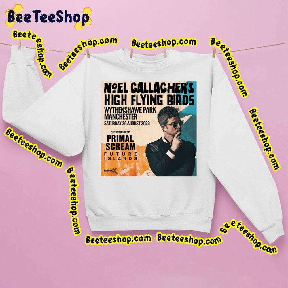 Noel Gallagher's High Flying Birds 2023 August.Jpeg Trending Unisex T-Shirt Noel Gallagher's High Flying Birds 2023 August.Jpeg Trending Unisex T-Shirt