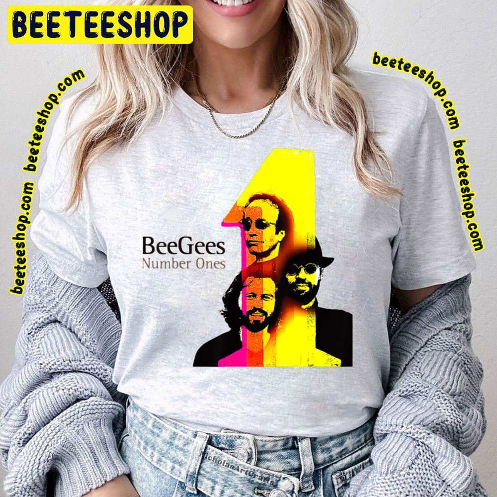 Number Ones The Bee Gees Trending Unisex T-Shirt Number Ones The Bee Gees Trending Unisex T-Shirt