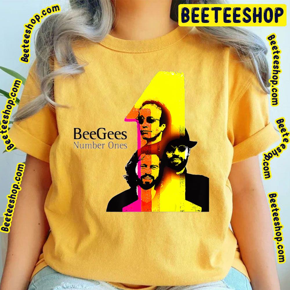 Number Ones The Bee Gees Trending Unisex T-Shirt Number Ones The Bee Gees Trending Unisex T-Shirt