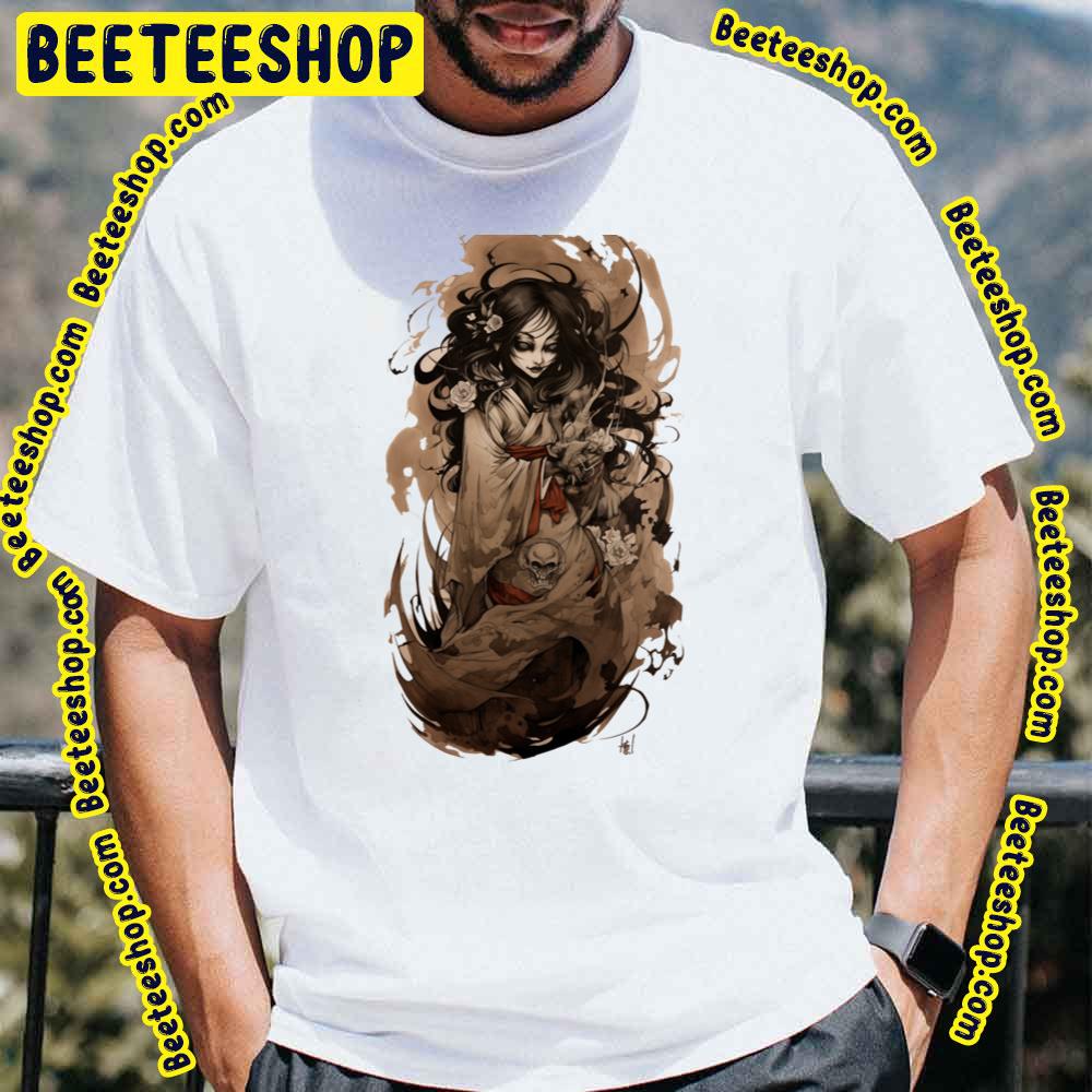 Obake Oni Girl Yokai Edition Trending Unisex T-Shirt Obake Oni Girl Yokai Edition Trending Unisex T-Shirt