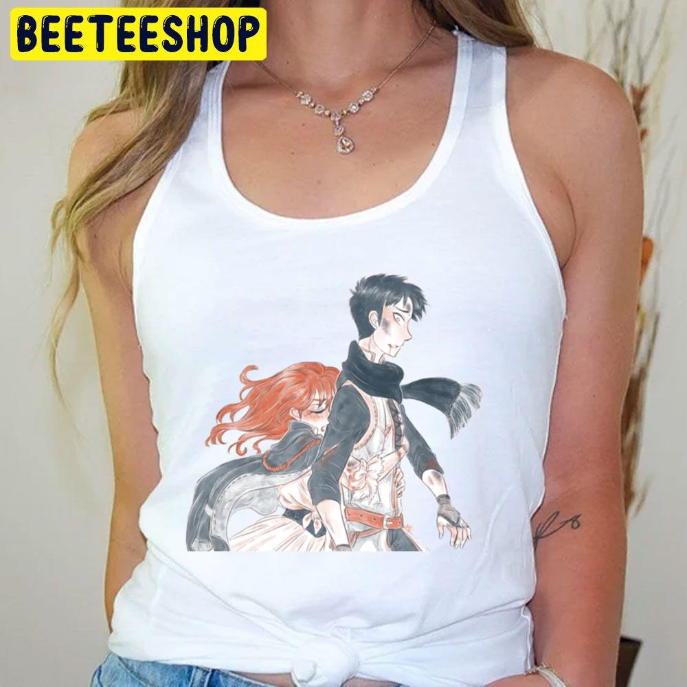 Obiyuki Hug Akagami no Shirayuki hime Trending Unisex T-Shirt Obiyuki Hug Akagami no Shirayuki hime Trending Unisex T-Shirt