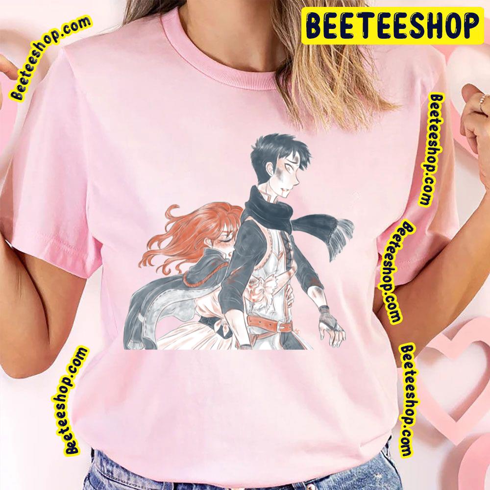 Obiyuki Hug Akagami no Shirayuki hime Trending Unisex T-Shirt Obiyuki Hug Akagami no Shirayuki hime Trending Unisex T-Shirt