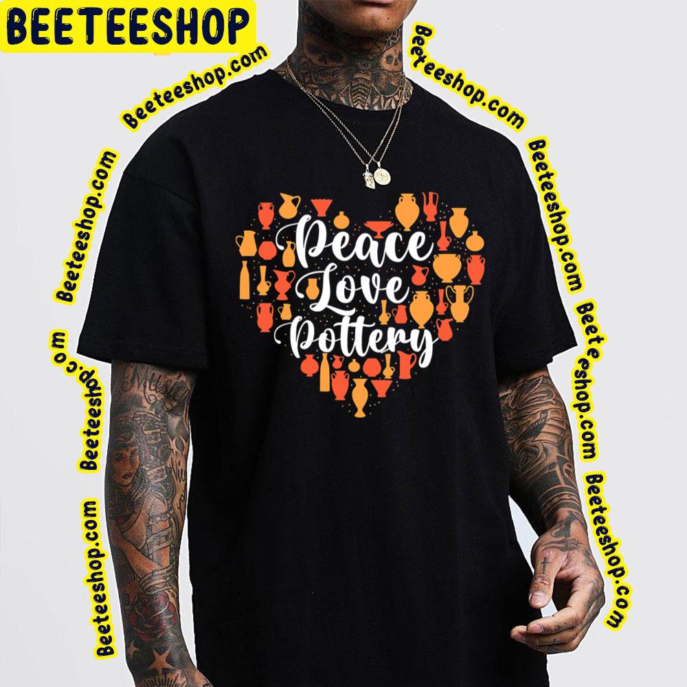 Orange Heart Peace Maker Trending Unisex T-Shirt Orange Heart Peace Maker Trending Unisex T-Shirt