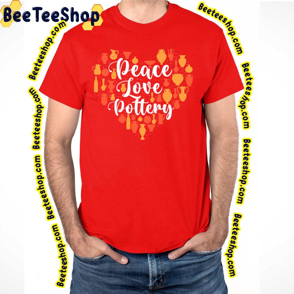 Orange Heart Peace Maker Trending Unisex T-Shirt Orange Heart Peace Maker Trending Unisex T-Shirt