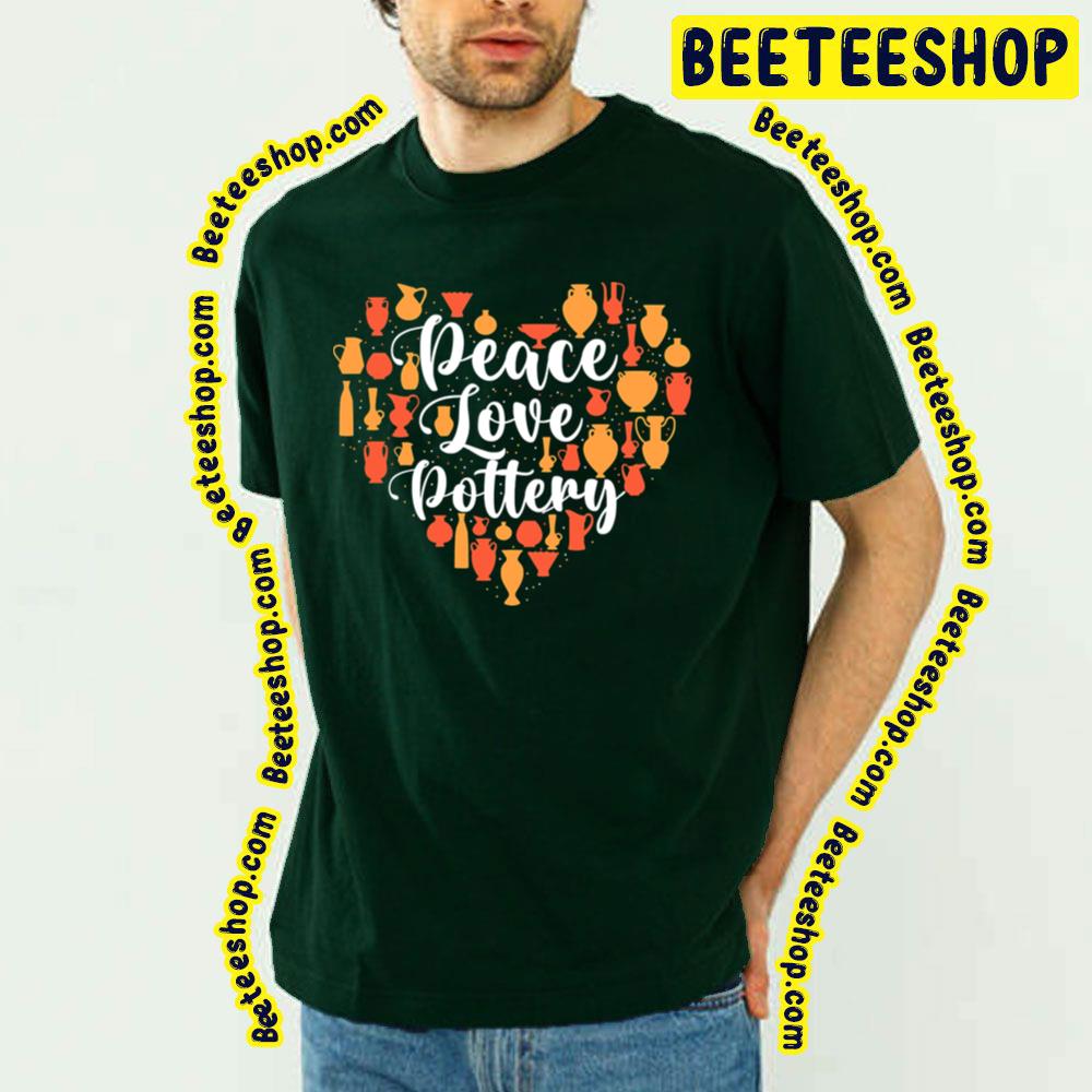 Orange Heart Peace Maker Trending Unisex T-Shirt Orange Heart Peace Maker Trending Unisex T-Shirt