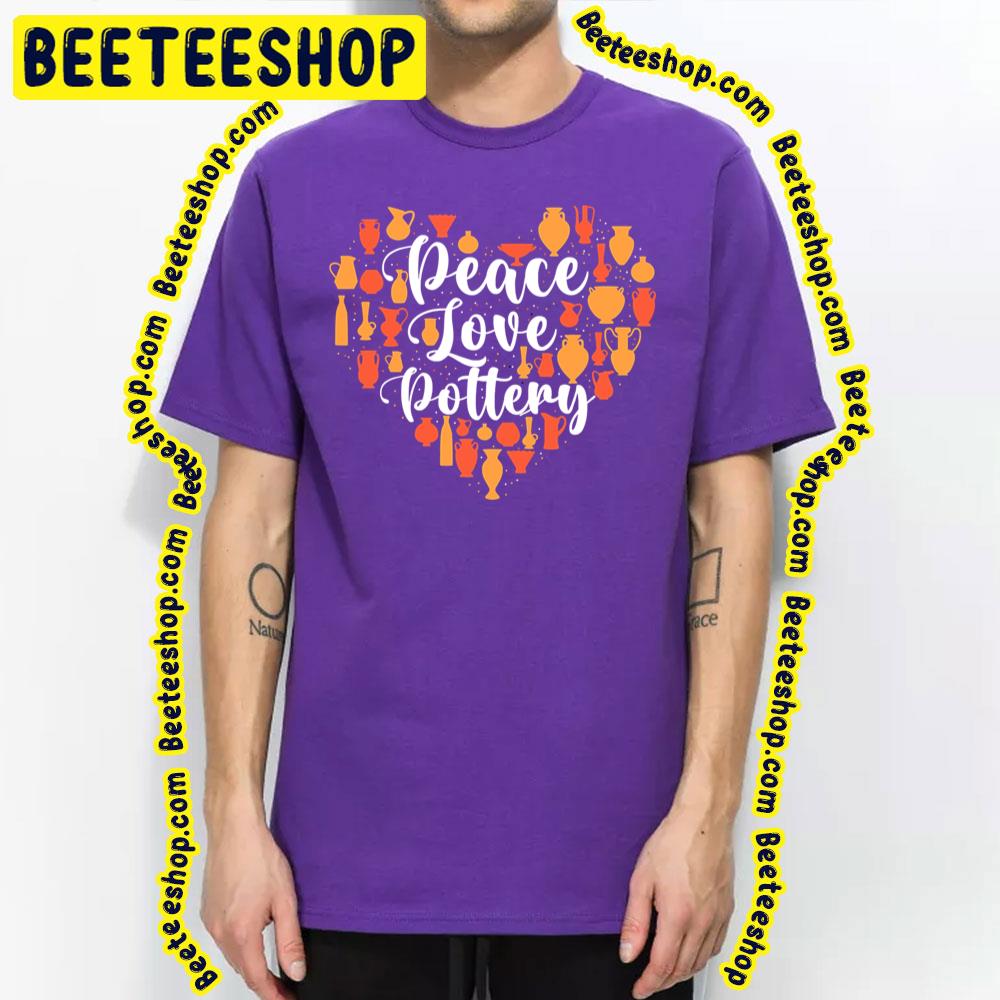 Orange Heart Peace Maker Trending Unisex T-Shirt Orange Heart Peace Maker Trending Unisex T-Shirt