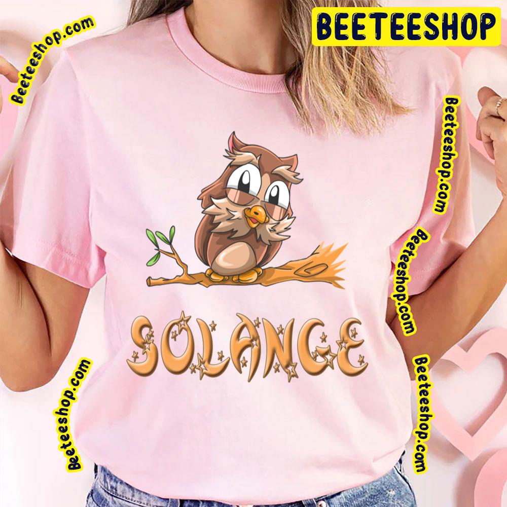 Owl Solange Trending Unisex T-Shirt Owl Solange Trending Unisex T-Shirt