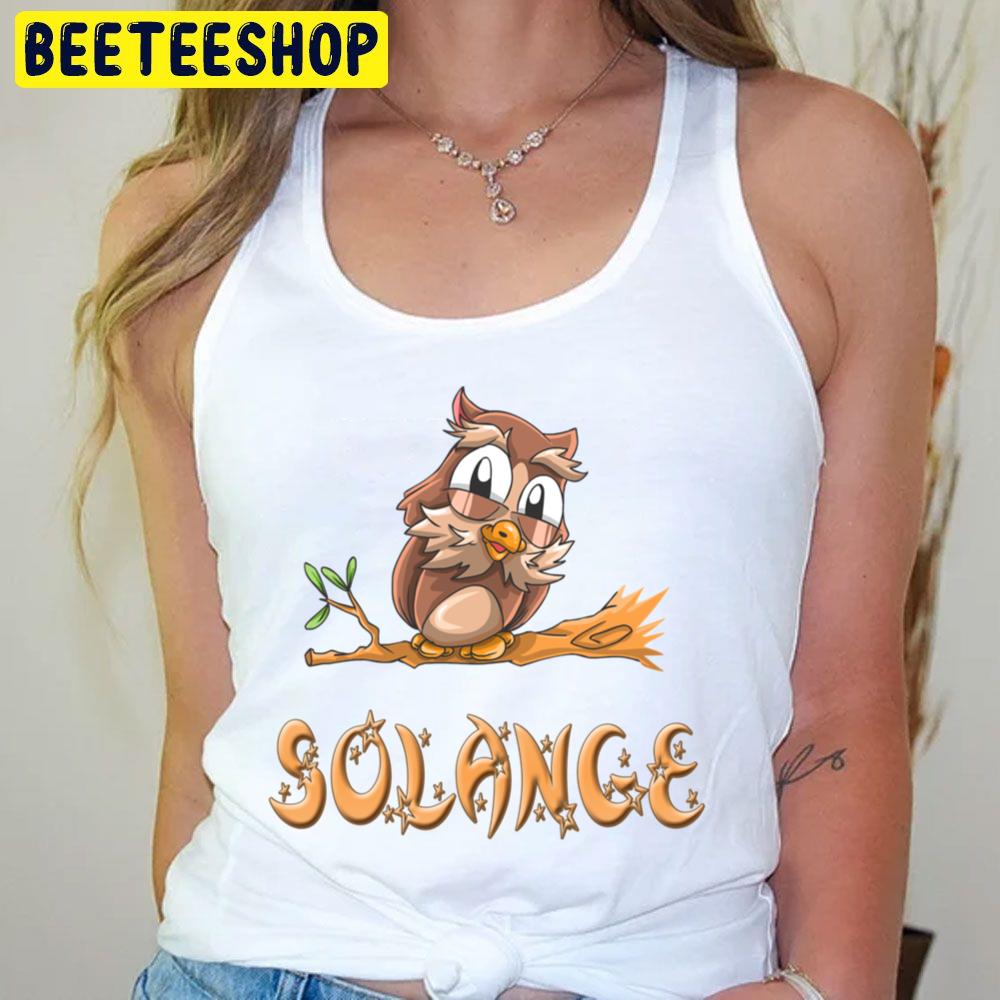 Owl Solange Trending Unisex T-Shirt Owl Solange Trending Unisex T-Shirt