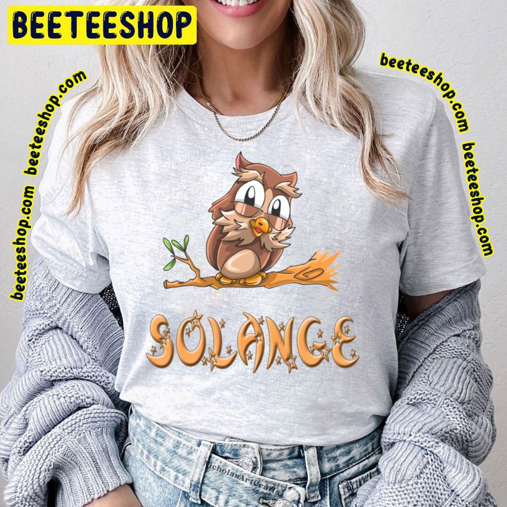 Owl Solange Trending Unisex T-Shirt Owl Solange Trending Unisex T-Shirt