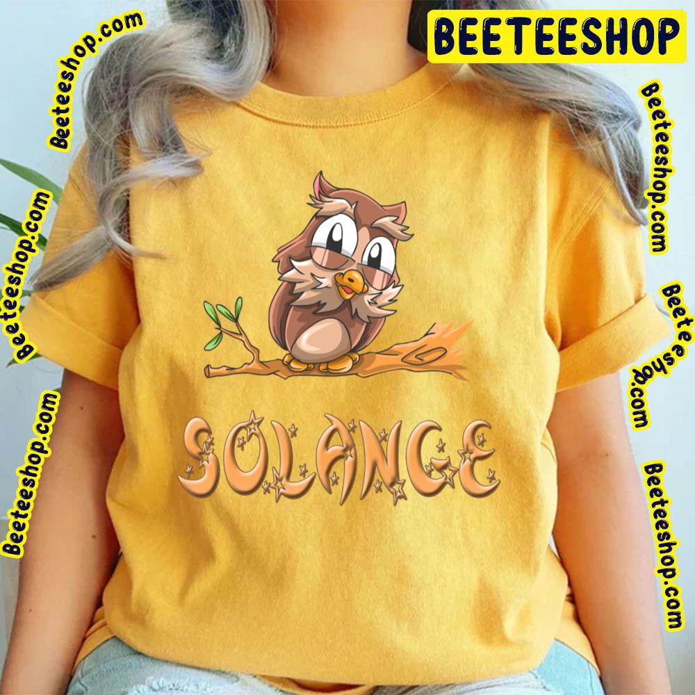 Owl Solange Trending Unisex T-Shirt Owl Solange Trending Unisex T-Shirt