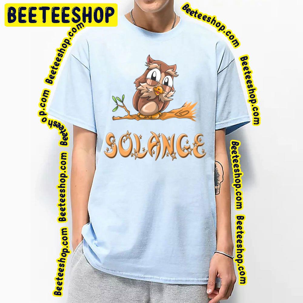 Owl Solange Trending Unisex T-Shirt Owl Solange Trending Unisex T-Shirt