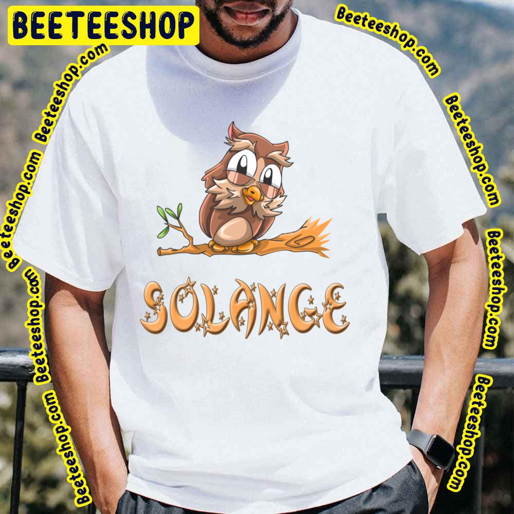 Owl Solange Trending Unisex T-Shirt Owl Solange Trending Unisex T-Shirt