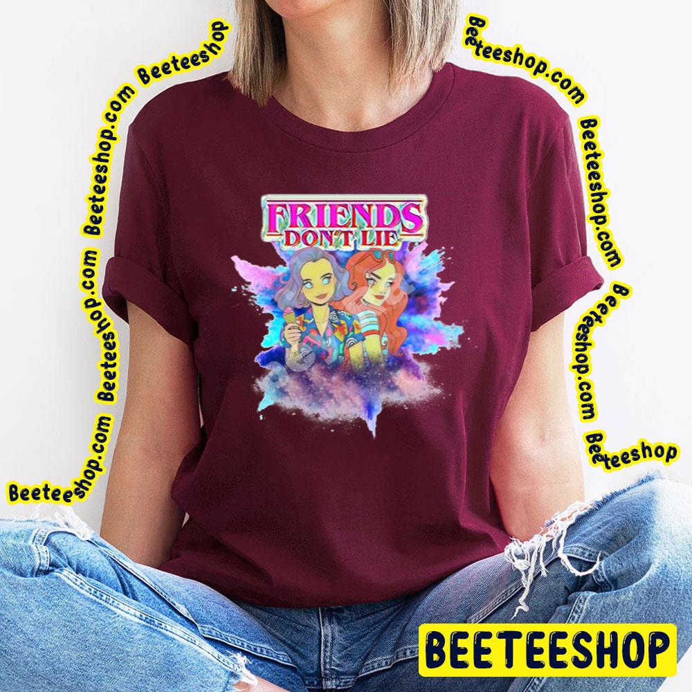 Painting Art Friends Don't Lie Stranger Things Trending Unisex T-Shirt Painting Art Friends Don't Lie Stranger Things Trending Unisex T-Shirt