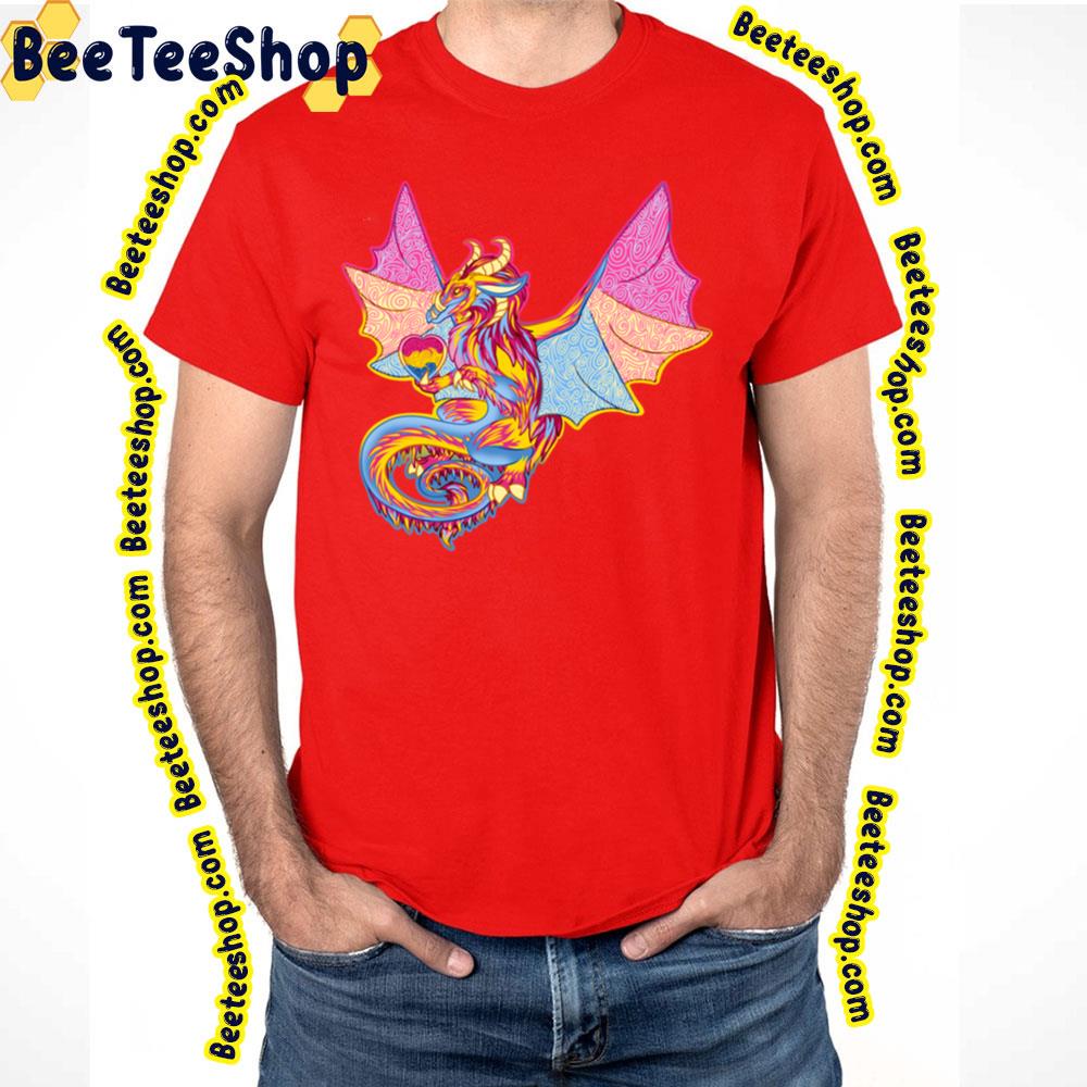Pansexual Pride Dragon Pink Trending Unisex T-Shirt Pansexual Pride Dragon Pink Trending Unisex T-Shirt
