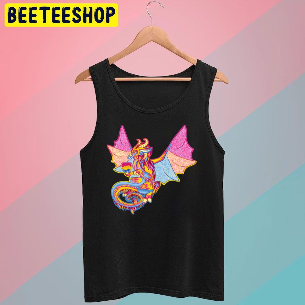 Pansexual Pride Dragon Pink Trending Unisex T-Shirt Pansexual Pride Dragon Pink Trending Unisex T-Shirt