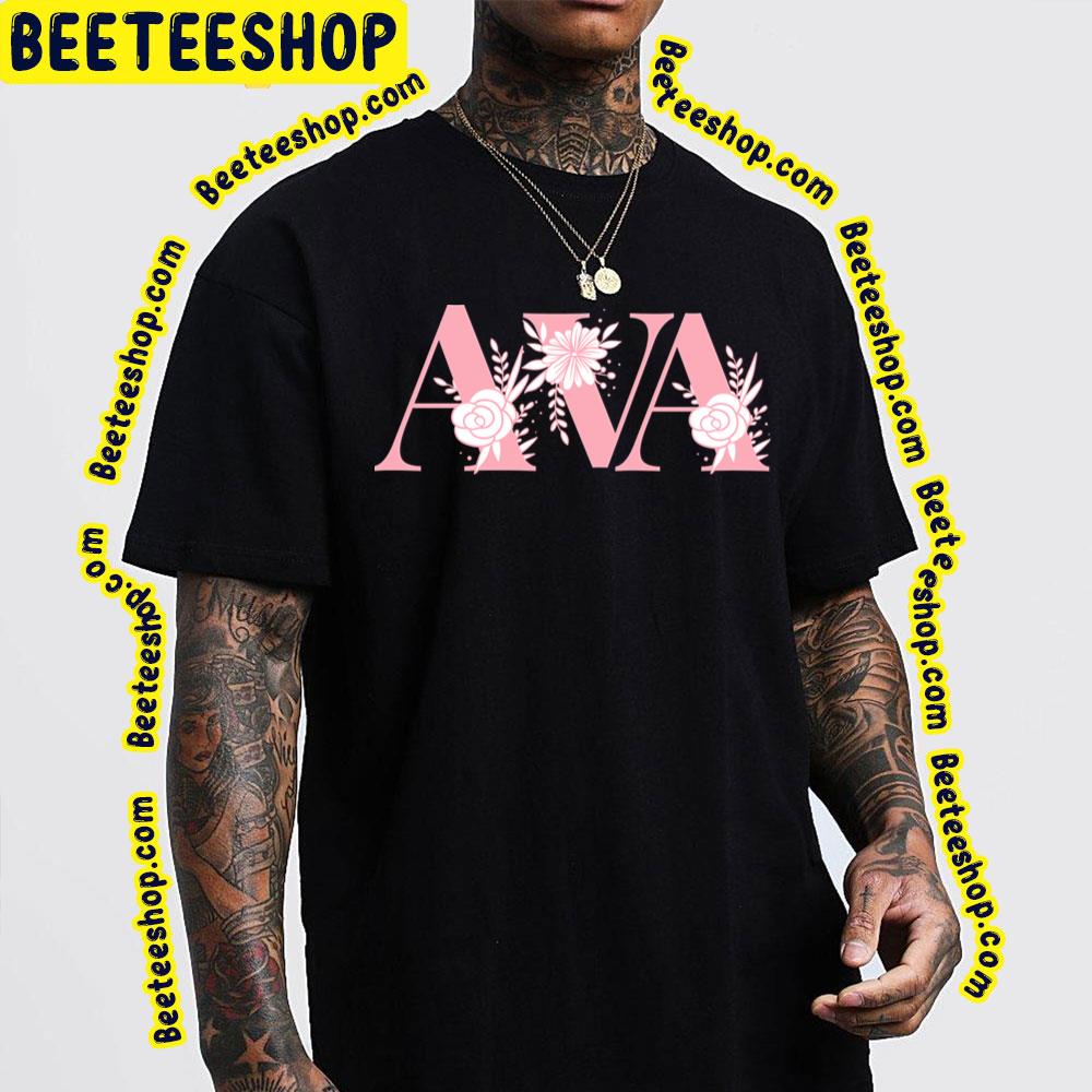 Pink Art Ava Flower Trending Unisex T-Shirt Pink Art Ava Flower Trending Unisex T-Shirt
