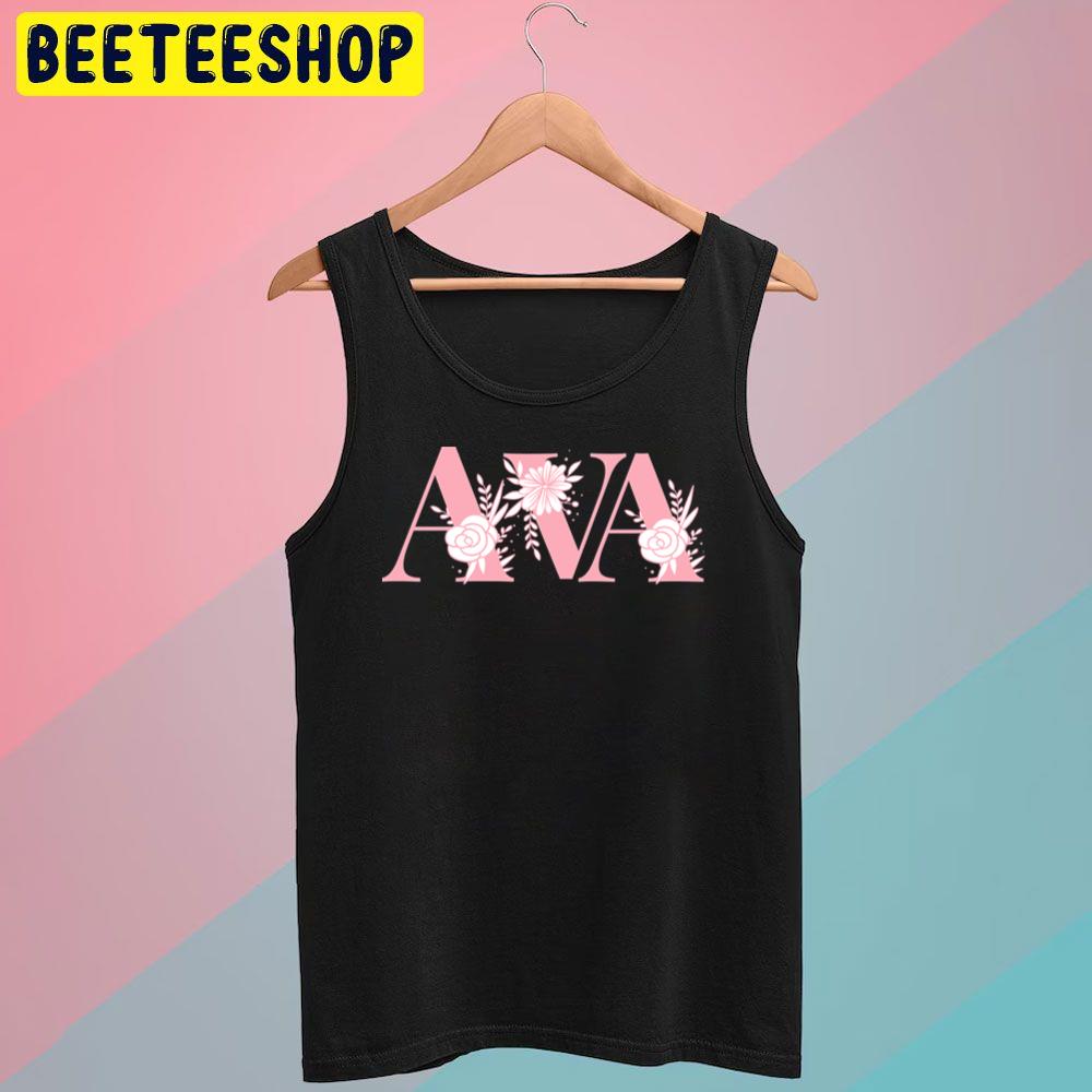 Pink Art Ava Flower Trending Unisex T-Shirt Pink Art Ava Flower Trending Unisex T-Shirt