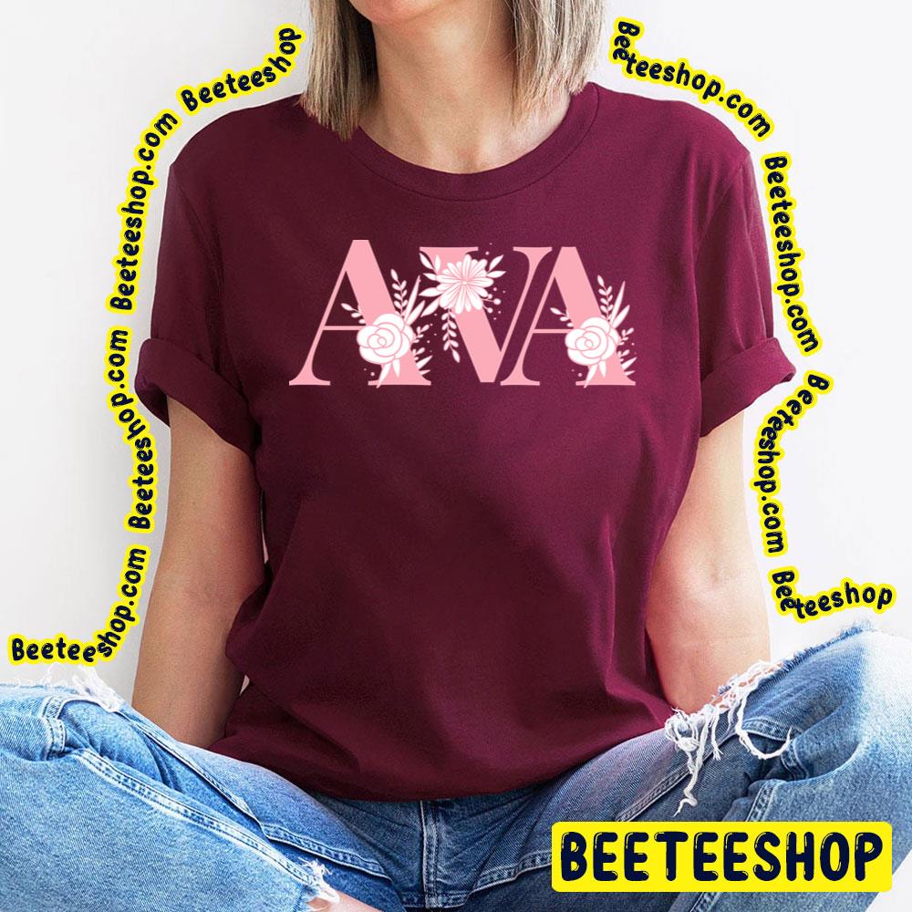 Pink Art Ava Flower Trending Unisex T-Shirt Pink Art Ava Flower Trending Unisex T-Shirt
